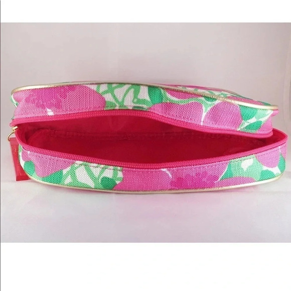 Estée Lauder flowers cosmetic makeup bag - Picture 3 of 9